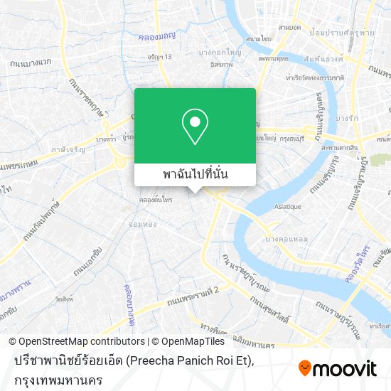 ปรีชาพานิชย์ร้อยเอ็ด (Preecha Panich Roi Et) แผนที่