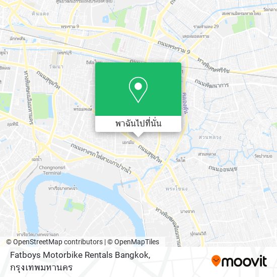 Fatboys Motorbike Rentals Bangkok แผนที่