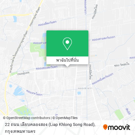 22 ถนน เลียบคลองสอง (Liap Khlong Song Road) แผนที่