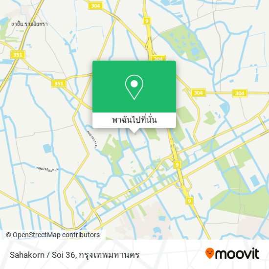 Sahakorn / Soi 36 แผนที่