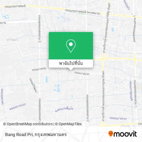 Bang Road Pri แผนที่