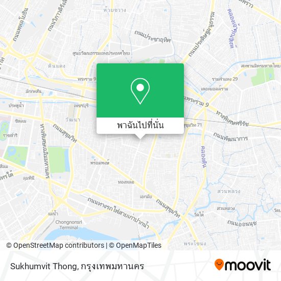 Sukhumvit Thong แผนที่