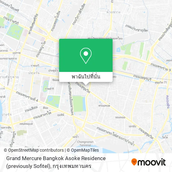 Grand Mercure Bangkok Asoke Residence (previously Sofitel) แผนที่