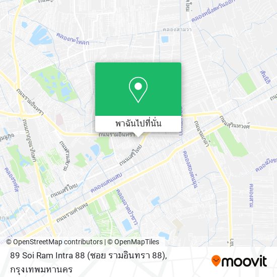 89 Soi Ram Intra 88 (ซอย รามอินทรา 88) แผนที่