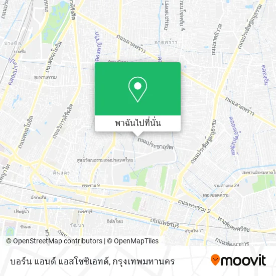 บอร์น แอนด์ แอสโซซิเอทด์ แผนที่