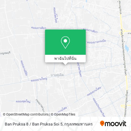 Ban Pruksa 8 / Ban Pruksa Soi 5 แผนที่