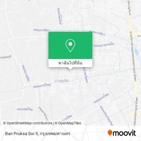 Ban Pruksa Soi 5 แผนที่