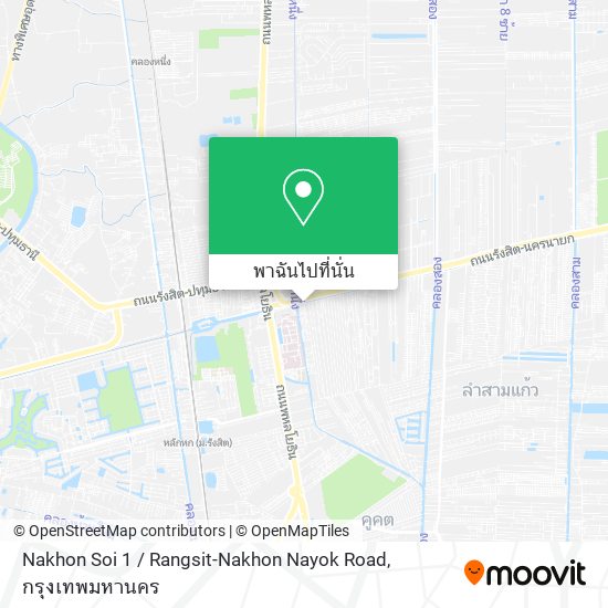 Nakhon Soi 1 / Rangsit-Nakhon Nayok Road แผนที่