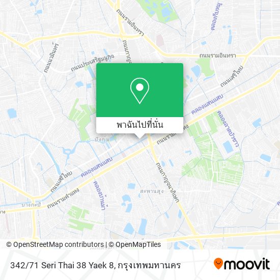 342/71 Seri Thai 38 Yaek 8 แผนที่