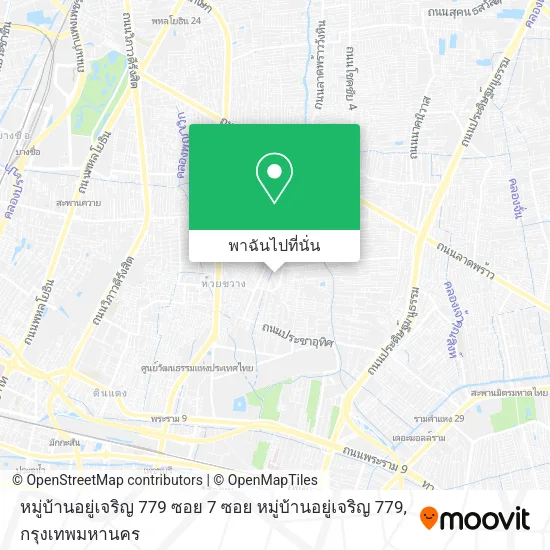 หมู่บ้านอยู่เจริญ 779 ซอย 7 ซอย หมู่บ้านอยู่เจริญ 779 แผนที่