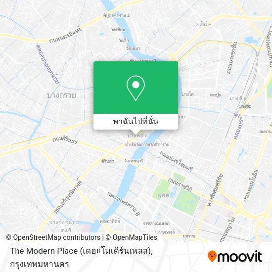 The Modern Place (เดอะโมเดิร์นเพลส) แผนที่