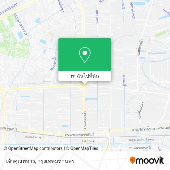 เจ้าคุณทหาร แผนที่
