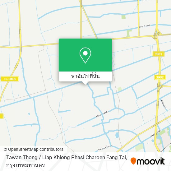 Tawan Thong / Liap Khlong Phasi Charoen Fang Tai แผนที่