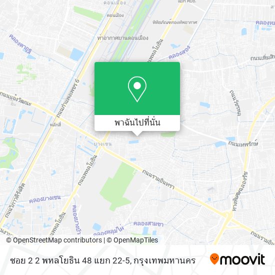 ซอย 2 2 พหลโยธิน 48 แยก 22-5 แผนที่