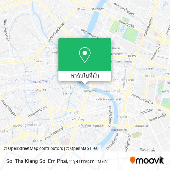 Soi Tha Klang Soi Em Phai แผนที่