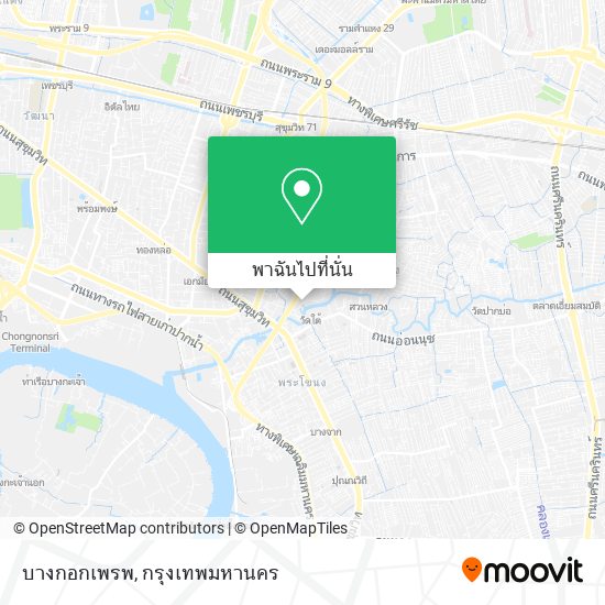 บางกอกเพรพ แผนที่