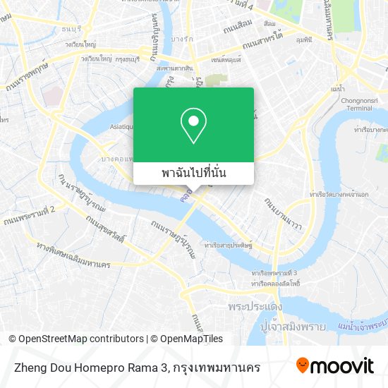 Zheng Dou Homepro Rama 3 แผนที่