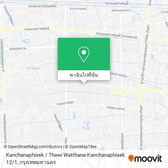 Kanchanaphisek / Thawi Watthana-Kanchanaphisek 12 / 1 แผนที่