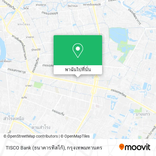 TISCO Bank (ธนาคารทิสโก้) แผนที่