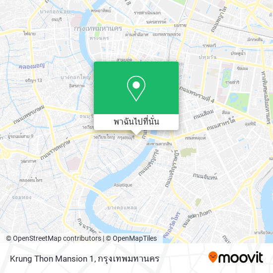 Krung Thon Mansion 1 แผนที่