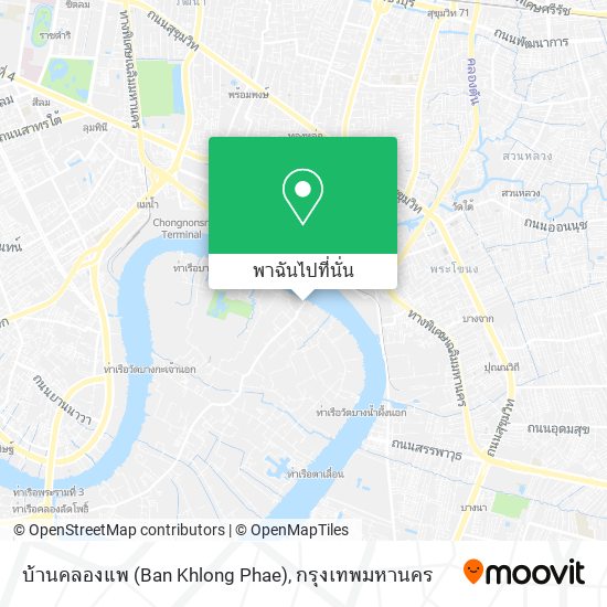 บ้านคลองแพ (Ban Khlong Phae) แผนที่