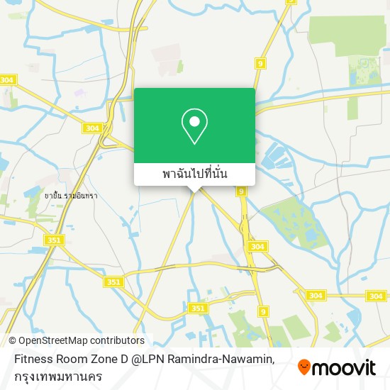 Fitness Room Zone D @LPN Ramindra-Nawamin แผนที่