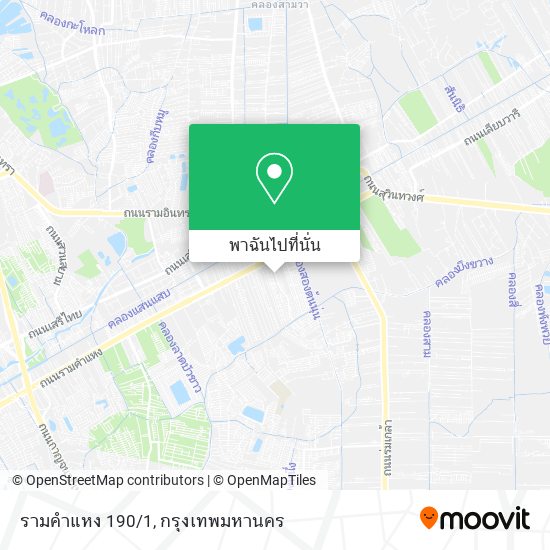 รามคำแหง 190/1 แผนที่