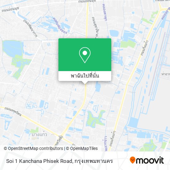 Soi 1 Kanchana Phisek Road แผนที่