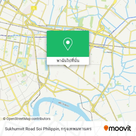 Sukhumvit Road Soi Philippin แผนที่