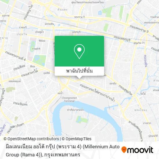 มิลเลนเนียม ออโต้ กรุ๊ป (พระราม 4) (Millennium Auto Group (Rama 4)) แผนที่