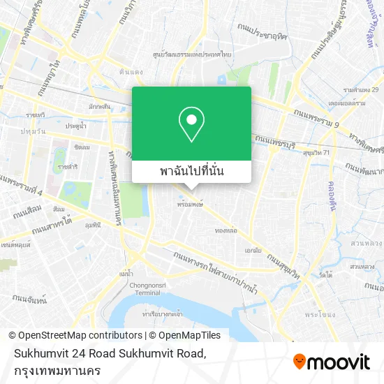Sukhumvit 24 Road Sukhumvit Road แผนที่