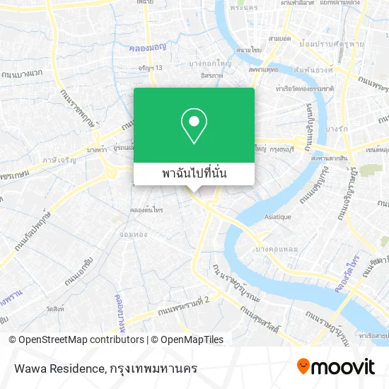 Wawa Residence แผนที่