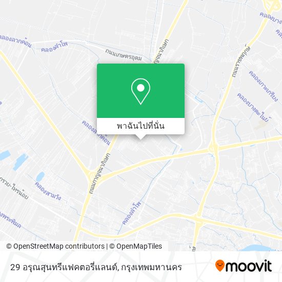 29 อรุณสุนทรีแฟคตอรี่แลนด์ แผนที่