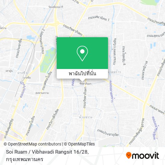 Soi Ruam / Vibhavadi Rangsit 16 / 28 แผนที่