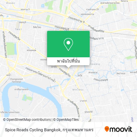 Spice Roads Cycling Bangkok แผนที่