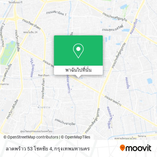 ลาดพร้าว 53 โชคชัย 4 แผนที่