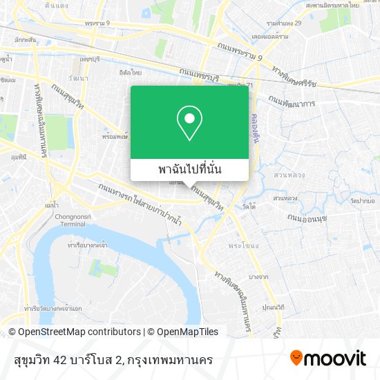 สุขุมวิท 42 บาร์โบส 2 แผนที่