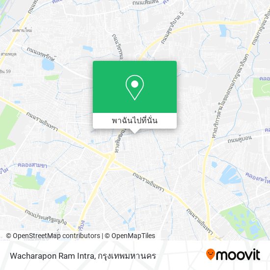 Wacharapon Ram Intra แผนที่