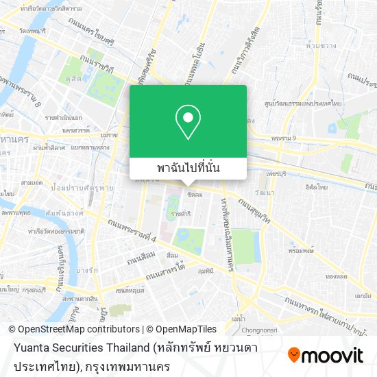 Yuanta Securities Thailand (หลักทรัพย์ หยวนตา ประเทศไทย) แผนที่