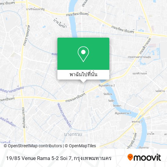 19/85 Venue Rama 5-2 Soi 7 แผนที่