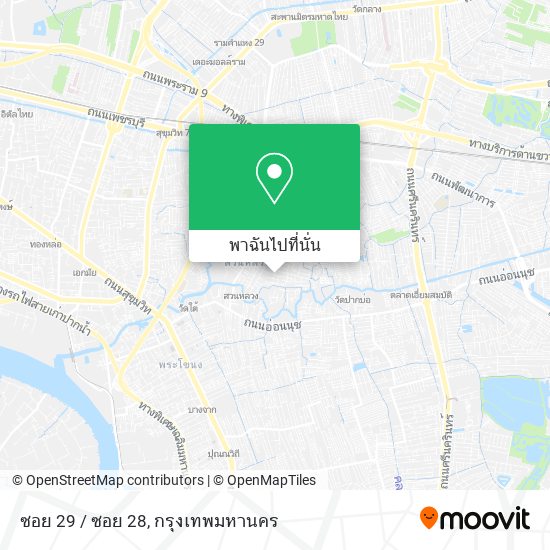 ซอย 29 / ซอย 28 แผนที่