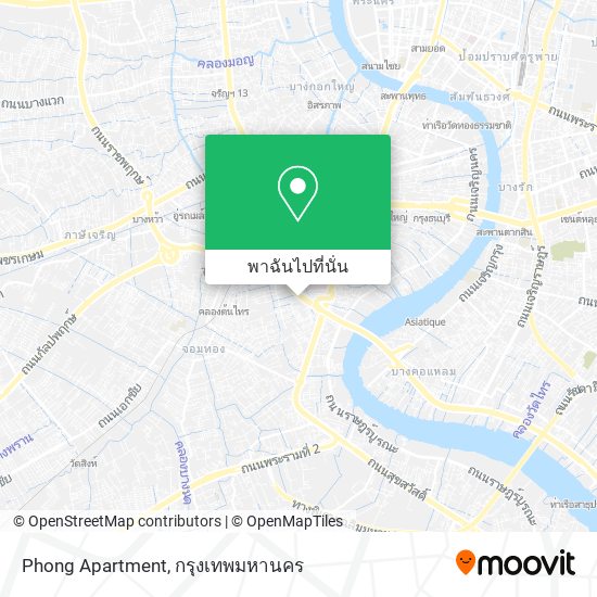 Phong Apartment แผนที่