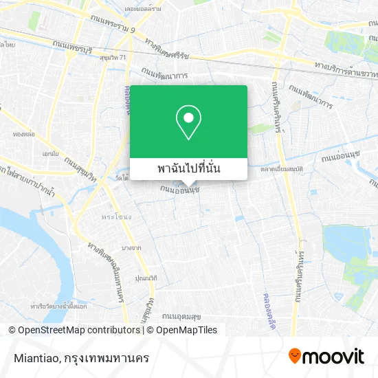 Miantiao แผนที่