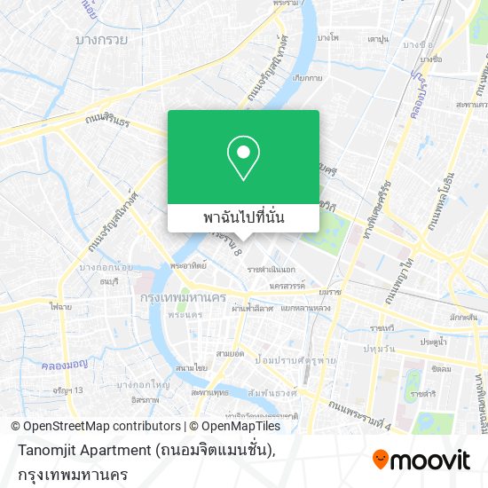 Tanomjit Apartment (ถนอมจิตแมนชั่น) แผนที่