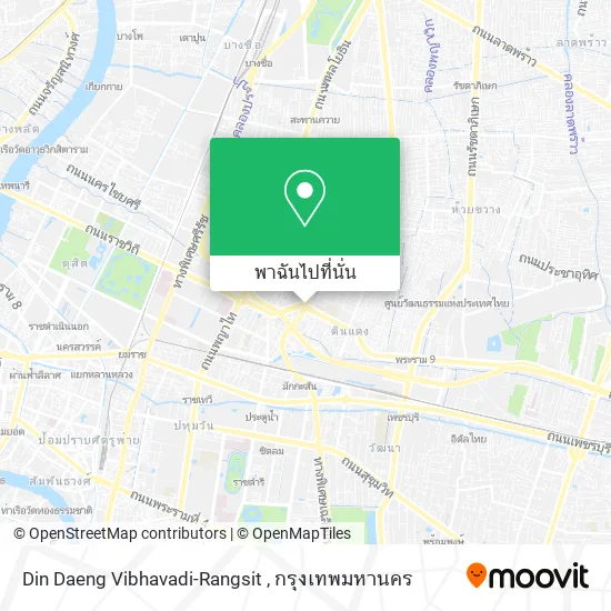 Din Daeng Vibhavadi-Rangsit แผนที่