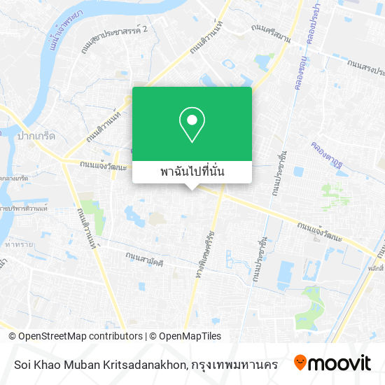 Soi Khao Muban Kritsadanakhon แผนที่