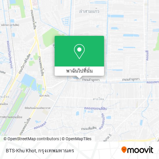 BTS-Khu Khot แผนที่