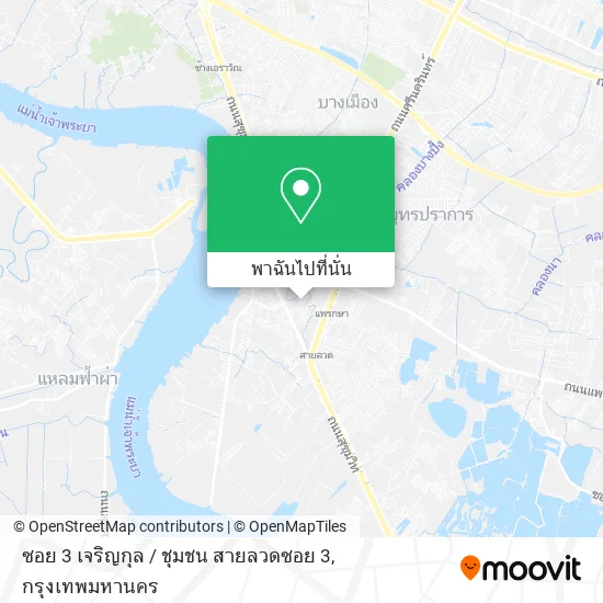 ซอย 3 เจริญกุล / ชุมชน สายลวดซอย 3 แผนที่