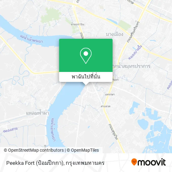 Peekka Fort (ป้อมปีกกา) แผนที่