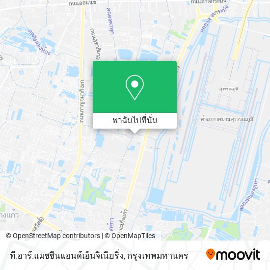 ที.อาร์.แมชชีนแอนด์เอ็นจิเนียริ่ง แผนที่